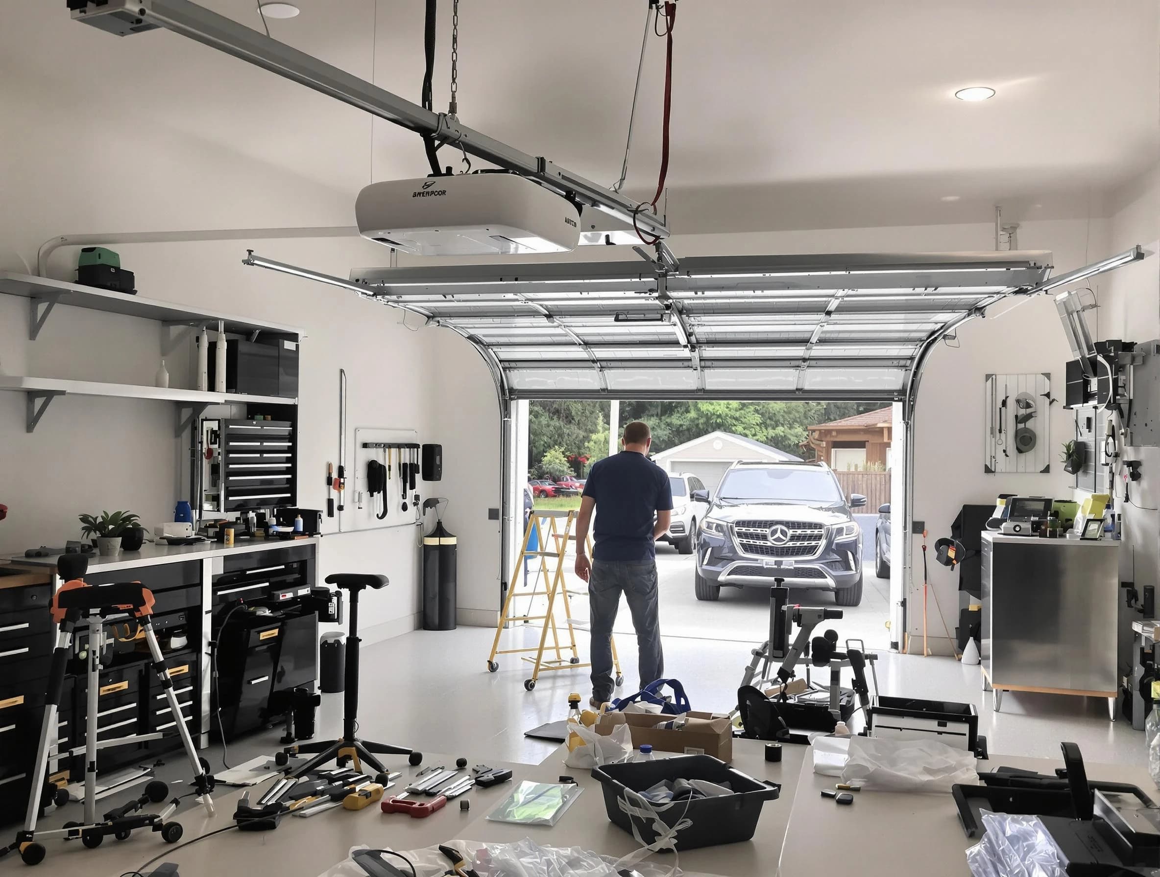 Garage door opener installation by Niwot Garage Door Repair in Niwot