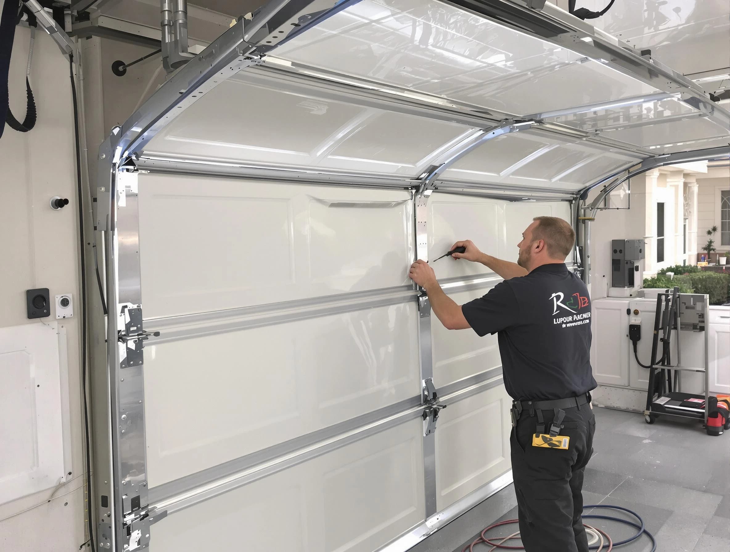 Niwot Garage Door Repair professional performing panel repair in Niwot