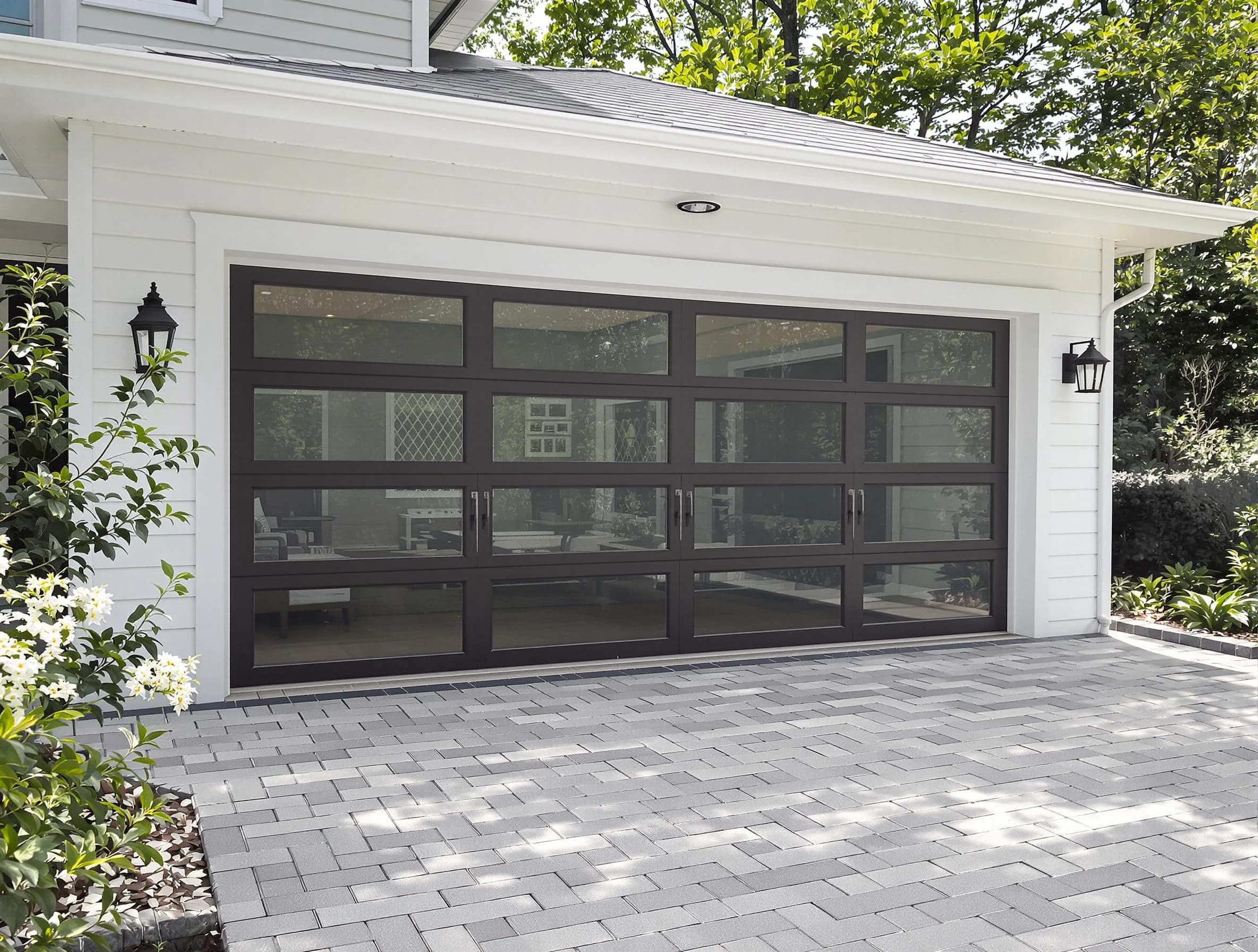Niwot Garage Door Repair design specialist presenting custom garage door options to Niwot homeowner