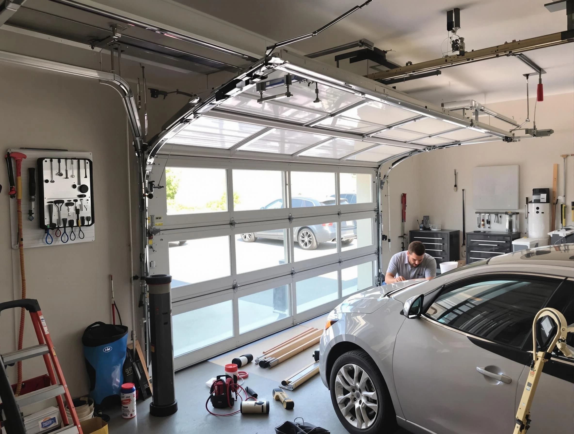 Garage door noise reduction service by Niwot Garage Door Repair in Niwot