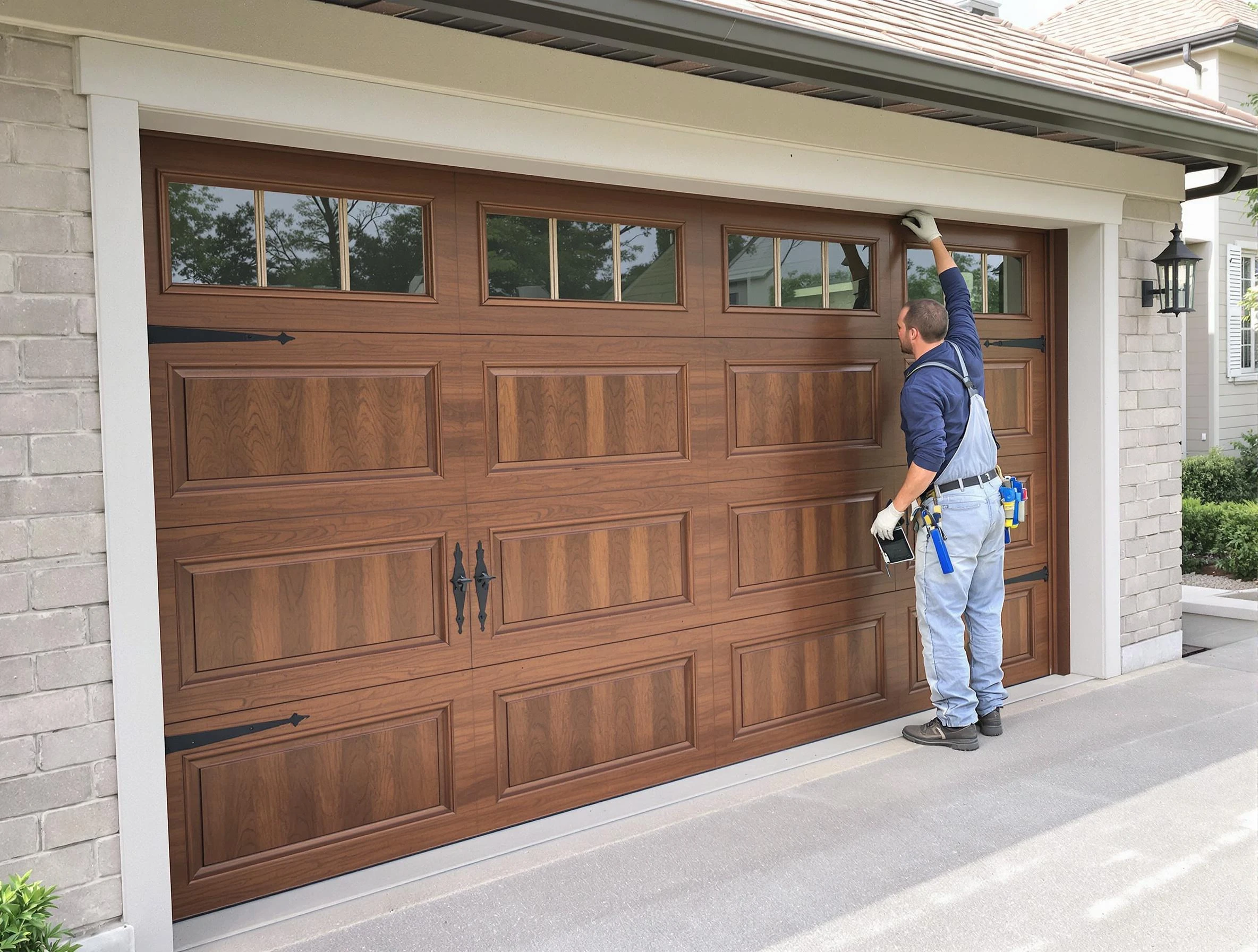 Custom garage door showcase by Niwot Garage Door Repair in Niwot