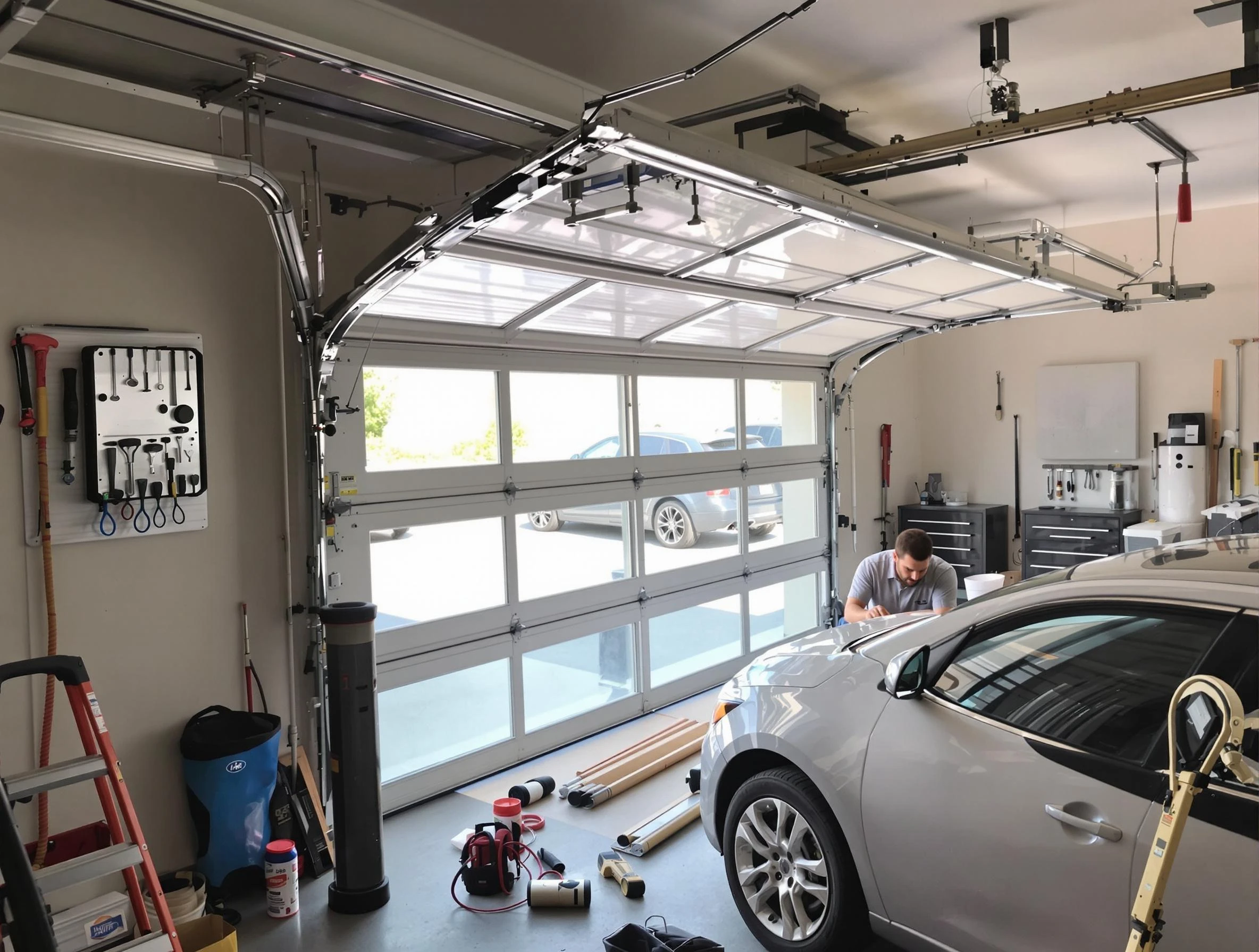 Garage door noise reduction service by Niwot Garage Door Repair in Niwot